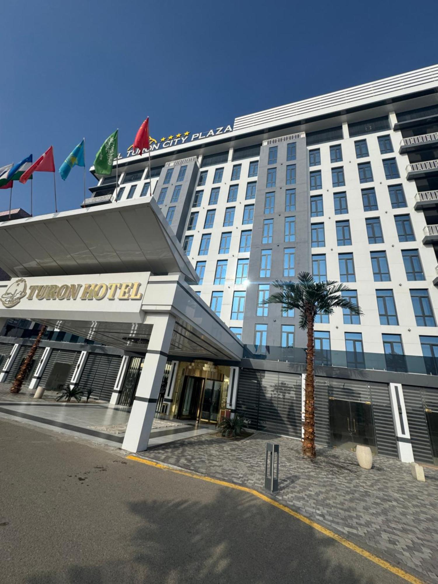 Bukhara City Hotel Turon City Plaza Bagian luar foto